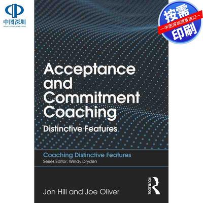 预售【按需印刷】英文原版 接纳与承诺辅导 Acceptance and Commitment Coaching 原装进口正版书籍