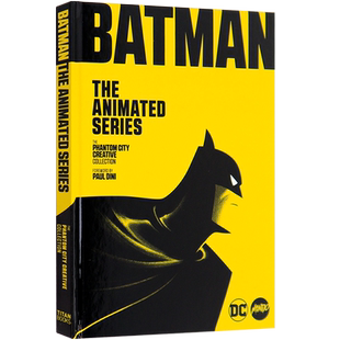 预售英文原版 DC漫画 蝙蝠侠艺术书：动画片系列 精装 The Mondo Art of Batman: The Animated Series 绘本故事书
