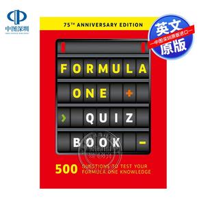 Quiz edition 赛车问答书：75周年纪念版 Anniversary 75th Book One Formula F1科普百科指南 一级方程式 预售英文原版