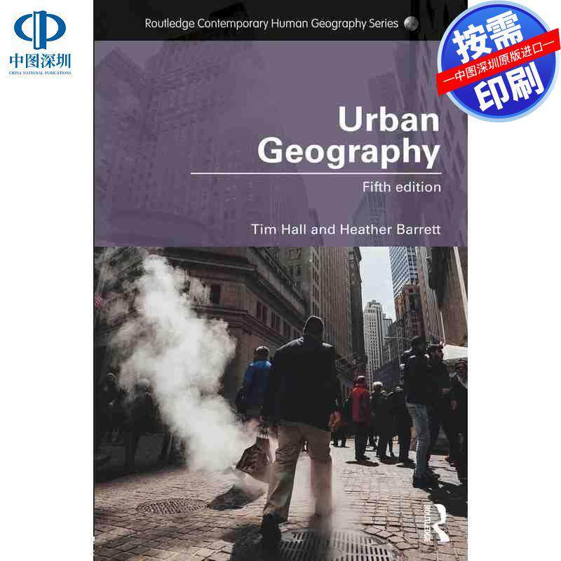 预售【按需印刷】英文原版 城市地理学 Urban Geography 原装进口正版书籍