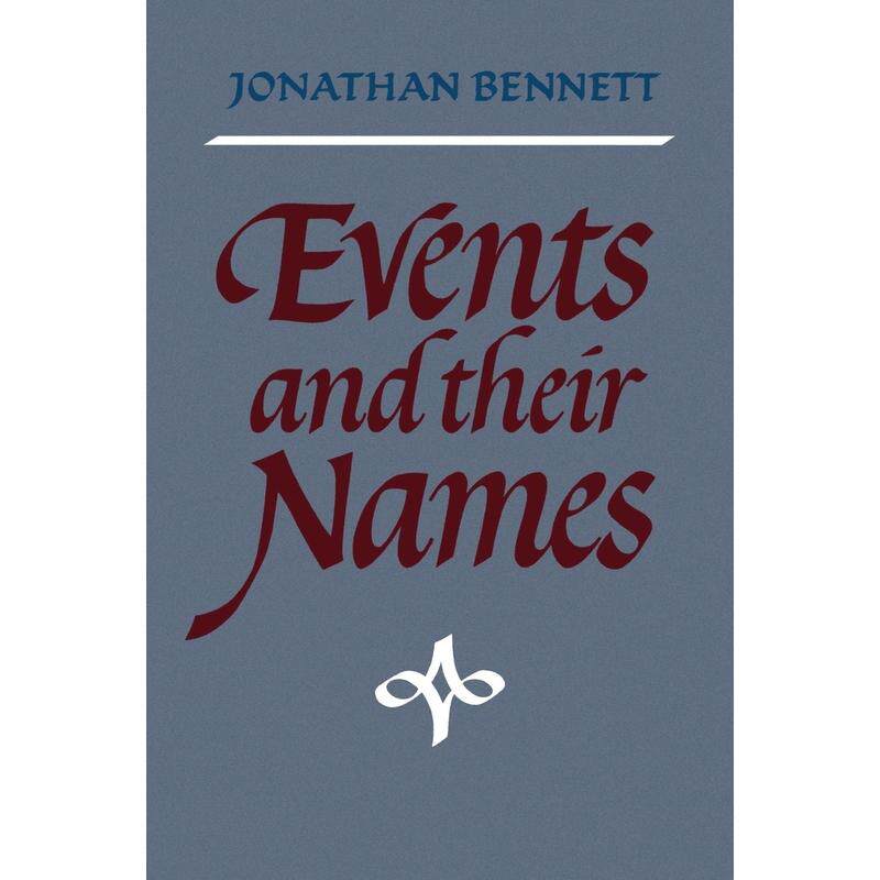 预售【按需印刷】英文原版 Events and Their Names事件及其名称 牛津大学出版 原版进口正版书籍