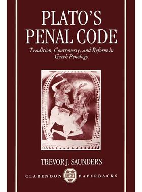 预售【按需印刷】英文原版 Platos Penal Code柏拉图的刑法 牛津大学出版 原版进口正版书籍