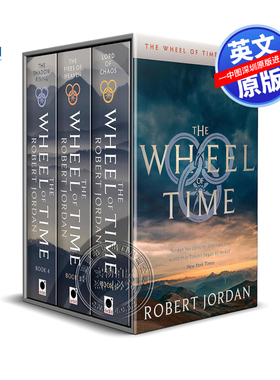 【预售英文原版】时光之轮盒装套装2 4-6卷 The Wheel of Time Box Set 2: Books 4-6 进口英文正版书籍