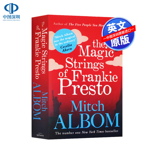 英文原版 弗兰基的蓝色琴弦 The Magic Strings of Frankie Presto奇幻魔法古典音乐故事小说 文学读物