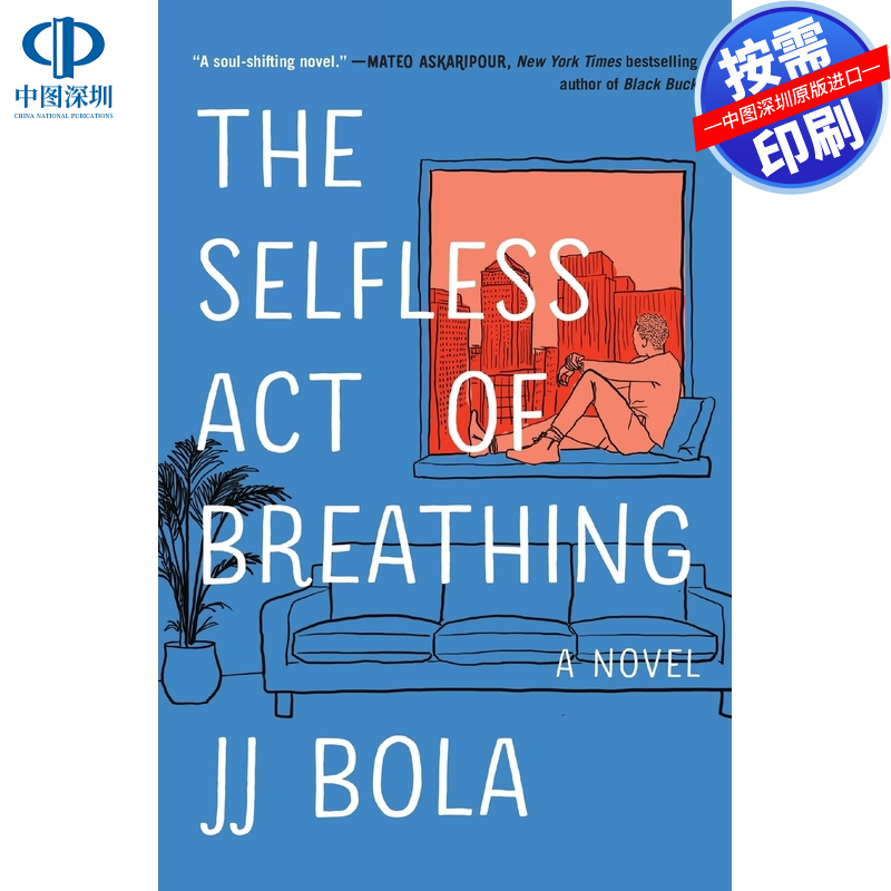 预售【按需印刷】英文原版 无我呼吸的行为 The Selfless Act of Breathing 原装进口正版书籍