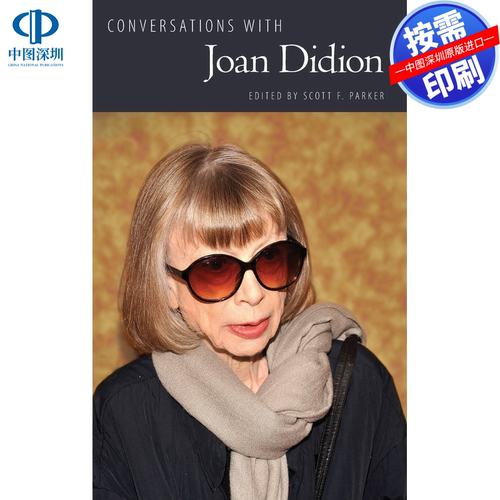 预售【按需印刷】英文原版 与琼·迪迪恩的对话 Conversations with Joan Didion 原装进口正版书籍