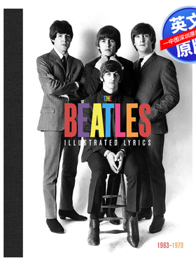 英文原版  披头士乐队 插图歌词 The Beatles: The Illustrated Lyrics 进口英文版书籍