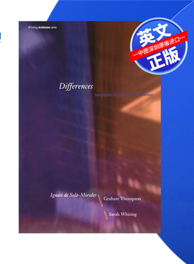 【预售 按需印刷】差异:当代建筑的地形学 Differences: Topographies of Contemporary Architecture 进口英文正版书籍