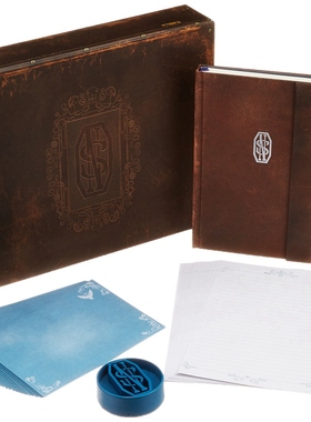 神奇动物在哪里火漆印章文具收藏套装 英文原版Fantastic Beasts and Where to Find Them: Newt Scamander Deluxe Stationery Set
