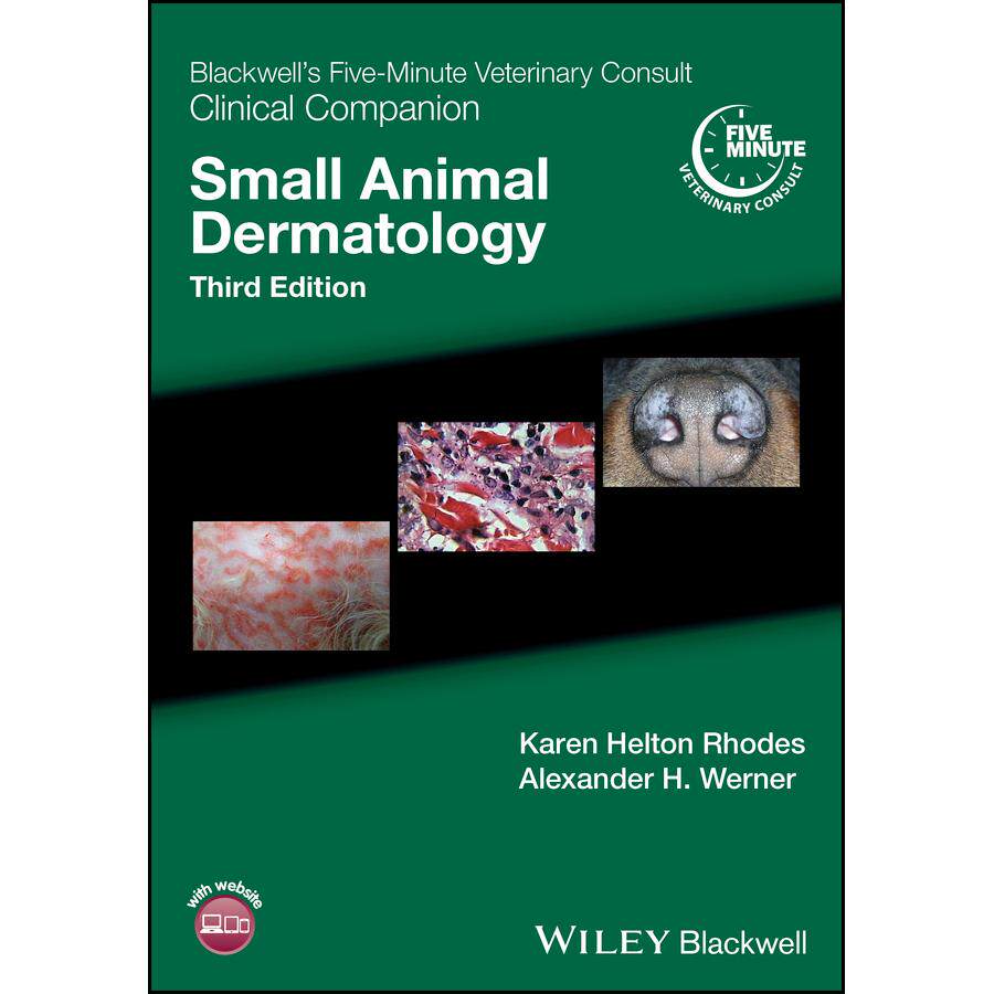 【预售 按需印刷】英文原版B5MVCC：小型动物皮肤病学第3版B5MVCC: Small Animal Dermatology 3e原装进口正版书籍