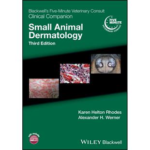 【预售 按需印刷】英文原版B5MVCC:小型动物皮肤病学第3版B5MVCC: Small Animal Dermatology 3e原装进口正版书籍
