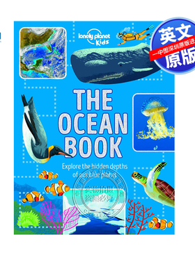 英文原版 海洋图书：探索我们蓝色星球的隐藏深度 The Ocean Book: Explore the Hidden Depth of Our Blue Planet