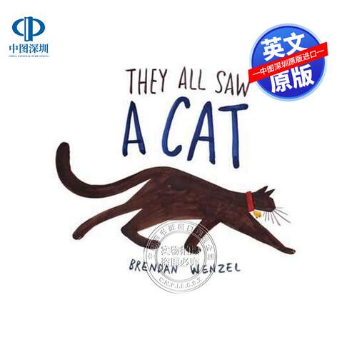 现货英文原版 他们都看到了一只猫 They All Saw a Cat