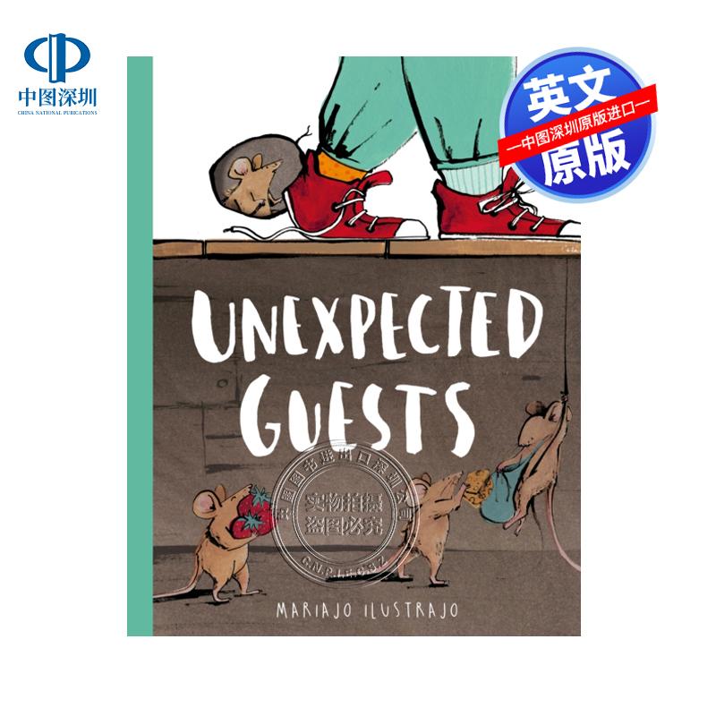 预售英文原版 不速之客 入围年度插画家 英国图书奖2025 Unexpected Guests