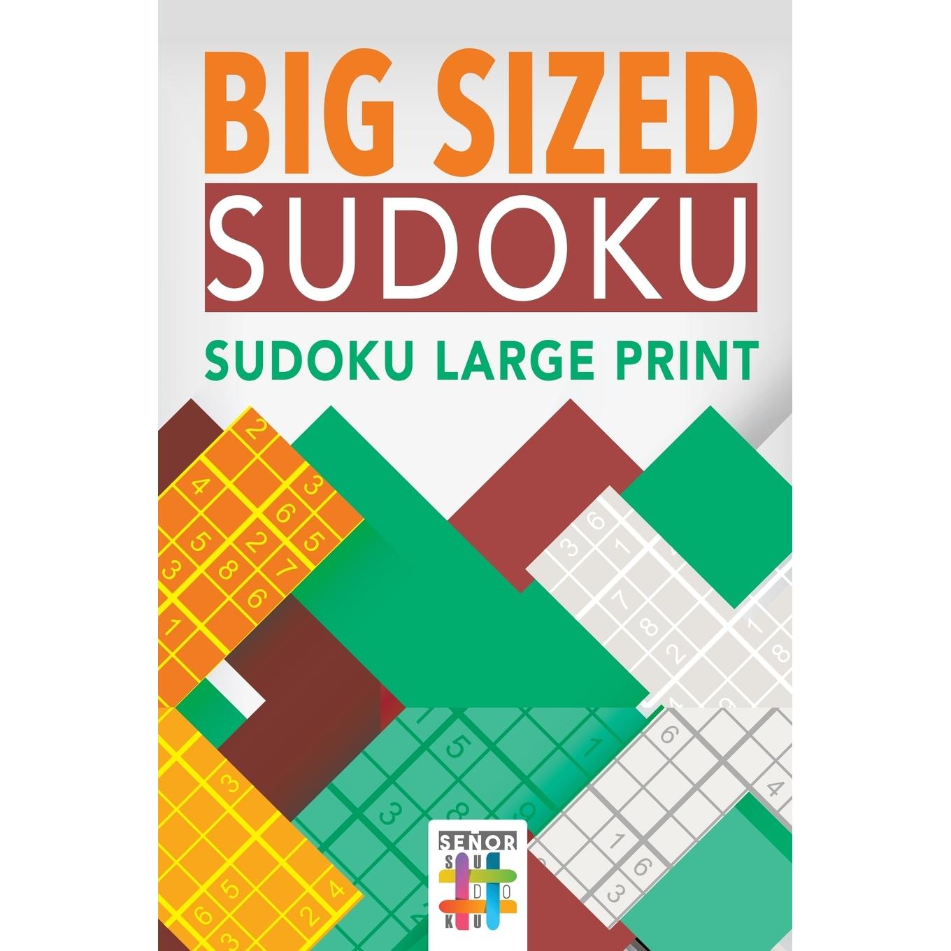 【预售 按需印刷】英文原版Big Sized Sudoku | Sudoku Large Print进口原版正版书籍