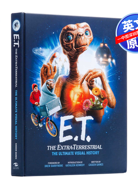 英文原版 E.T 外星人 the Extra Terrestrial 视觉史 The Ultimate Visual History 幕后 进口英文正版书籍