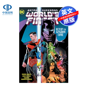 World 英文原版 Batman 现货 进口英文正版 蝙蝠侠 DC漫画 书籍 超人：世界特工4 Finest superman