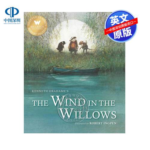 预售英文原版 柳林风声 罗伯特·英格彭插图经典 The Wind in the Willows