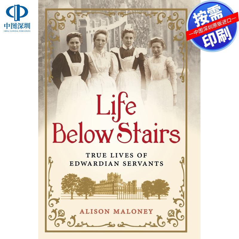 预售 按需印刷 英文原版 楼梯下的生活 LIFE BELOW STAIRS 进口书籍正版