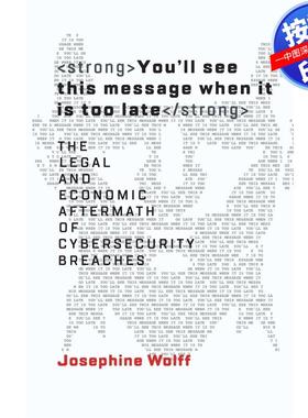 【预售 按需印刷】英文原版  当你看到这条信息时已经太晚了 Youll See This Message When It Is Too Late 原版进口正版书籍