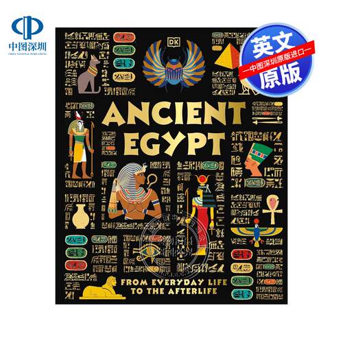 预售英文原版 DK 古埃及 古代史系列 Ancient Egypt DK Ancient Histories 儿童科普历史百科读物 精装绘本