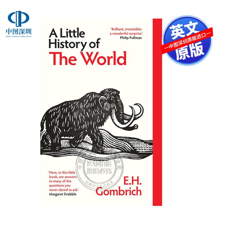 预售英文原版 耶鲁小史系列 世界小历史 A Little History of the World (Little Histories) 贡布里希 历史入门书籍 Yale