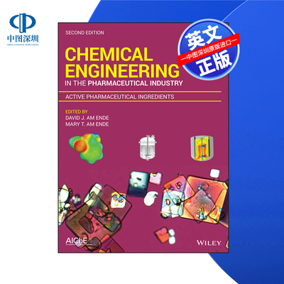 【预售 按需印刷】Wiley出版 制药工业中的化学工程 Chemical Engineering in the Pharmaceutical Industry 进口英文正版书籍