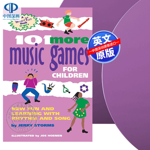 亲子互动 101 预售 Children Music More 英文正版 Games 进口书 按需印刷 for 101种儿童音乐游戏