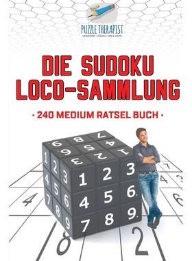 【预售 按需印刷】德文原版Die Sudoku Loco-Sammlung | 240 Medium R?tsel Buch德语ger进口原版正版书籍