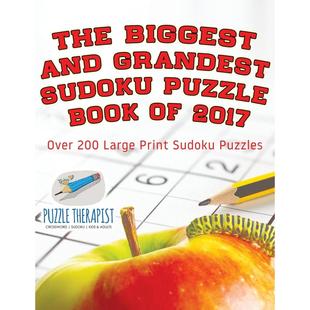 Sudoku Over Puzzle Book The and Puzzles进口原 Large Print 英文原版 Biggest Grandest 2017 200 按需印刷 预售