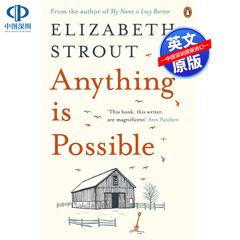 英文原版 一切皆有可能 Anything is Possible  Elisabeth Strout 进口正版书 平装