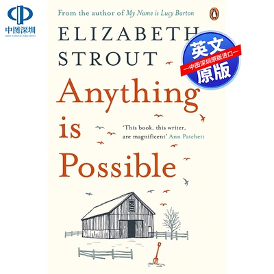 英文原版 一切皆有可能 Anything is Possible  Elisabeth Strout 进口正版书 平装
