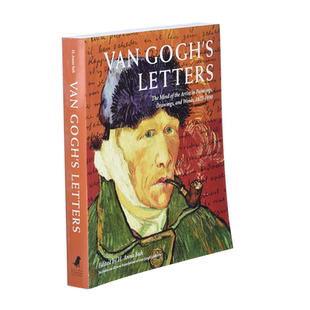 英文原版 梵高 画作 书信集 Van Gogh's Letters  在绘画、素描和文字中艺术家的思想 进口英文正版