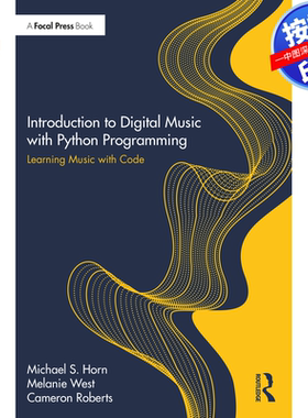 预售【按需印刷】英文原版 用Python编程介绍数字音乐 Introduction to Digital Music with Python Programming 原装进口正版书籍