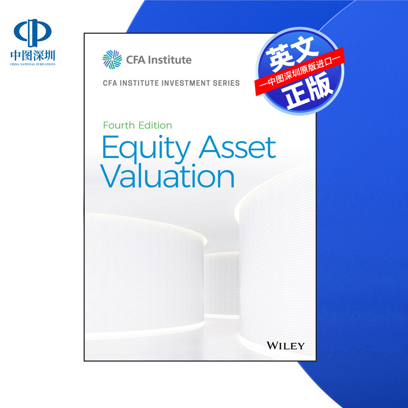 【预售 按需印刷】Wiley出版 权益资产估值 Equity Asset Valuation 进口英文正版书籍