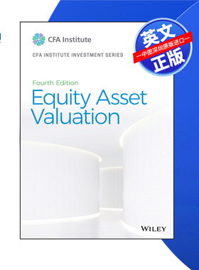 【预售 按需印刷】Wiley出版 权益资产估值 Equity Asset Valuation 进口英文正版书籍