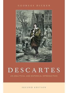 预售【按需印刷】英文原版 Descartes  2nd edition笛卡尔，第二版 牛津大学出版 原装进口正版书籍