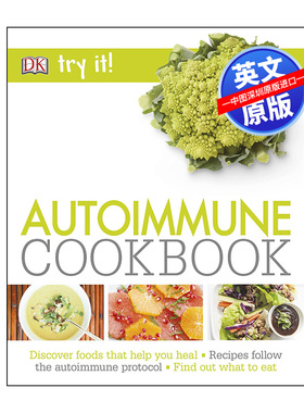 现货英文原版 自身免疫食谱参考指南书 Autoimmune Cookbook (Try It!) DK健康生活科普百科读物
