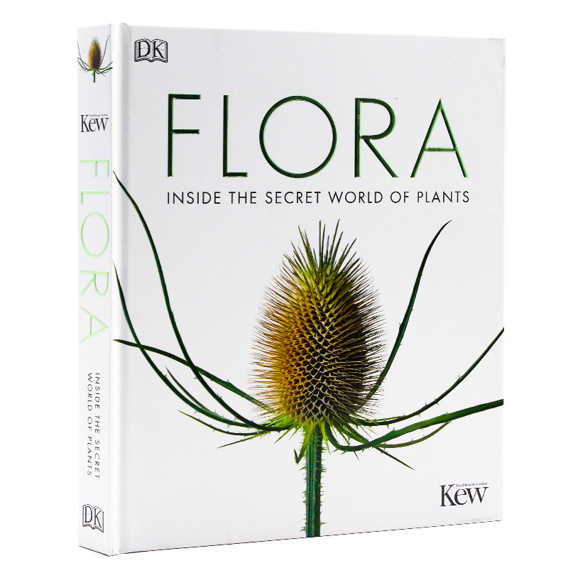 Dk百科系列花 植物的秘密世界英文原版flora Inside The Secret World Of Plants 植物科普百科读物全图解精美彩插精装大开 猪猪侠淘宝客