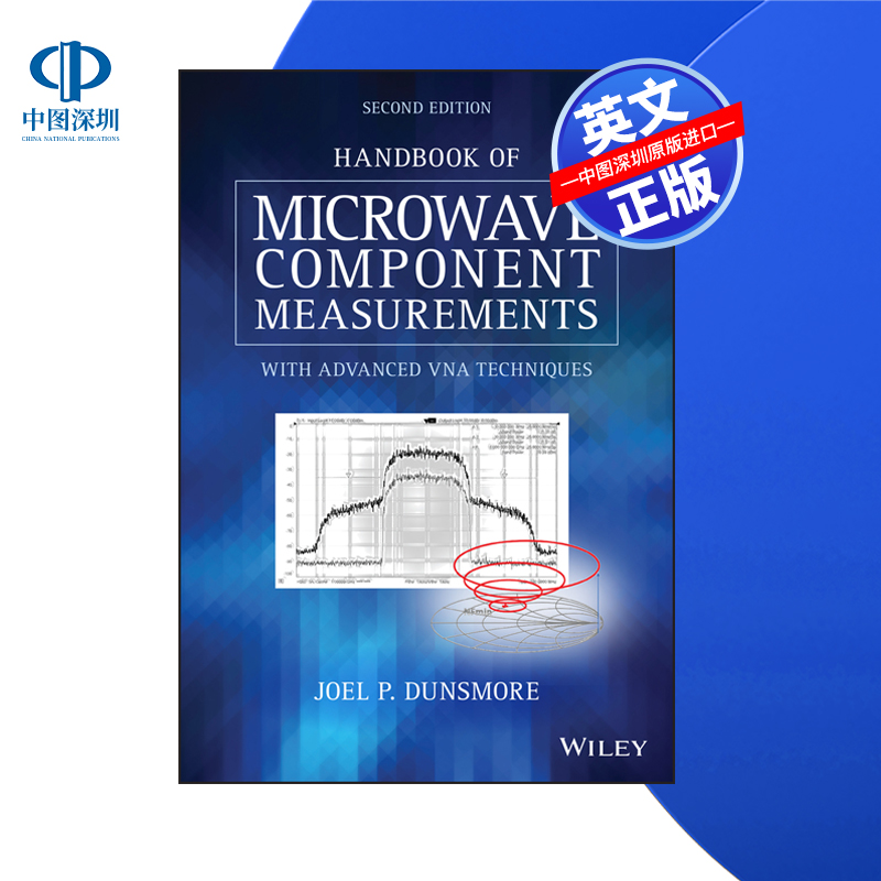 【预售 按需印刷】Wiley出版 微波成分测量手册:与先进的VNA技术 Handbook of Microwave Component Measurements进口英文正版书籍