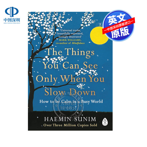 英文原版 慢下来才能看见的东西 停下来才能看见 The Things You Can See Only When You Slow Down励志读物小说 Haemin Sunim