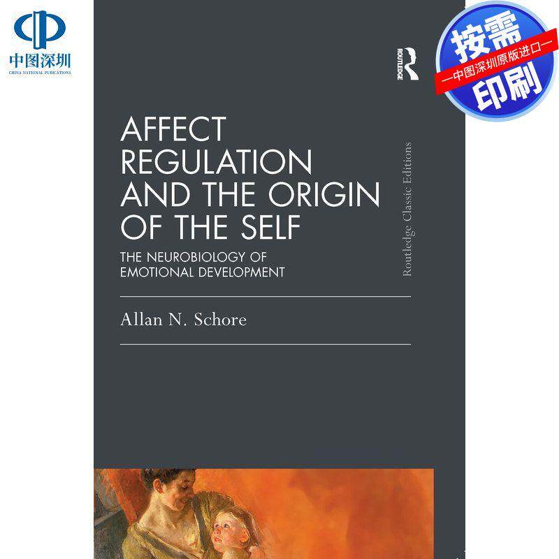 预售【按需印刷】英文原版 情感调节与自我的起源 Affect Regulation and the Origin of the Self 原装进口正版书籍