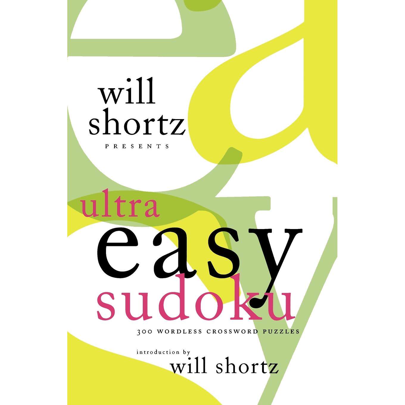 【预售 按需印刷】英文原版威尔·肖茨呈现超简单数独Will Shortz Presents Ultra Easy Sudoku原装进口正版书籍