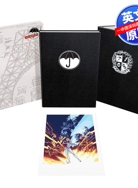 英文原版 伞学院第1卷 天启组曲 豪华版 The Umbrella Academy Volume 1: Apocalypse Suite (Deluxe Edition) 进口正版书籍
