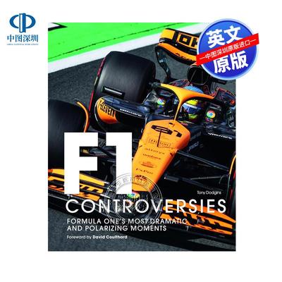 预售英文原版 一级方程式 争议 F1激烈时刻背后的故事和极具争议事件的看法 精装艺术书 Formula One: The Controversies 画册