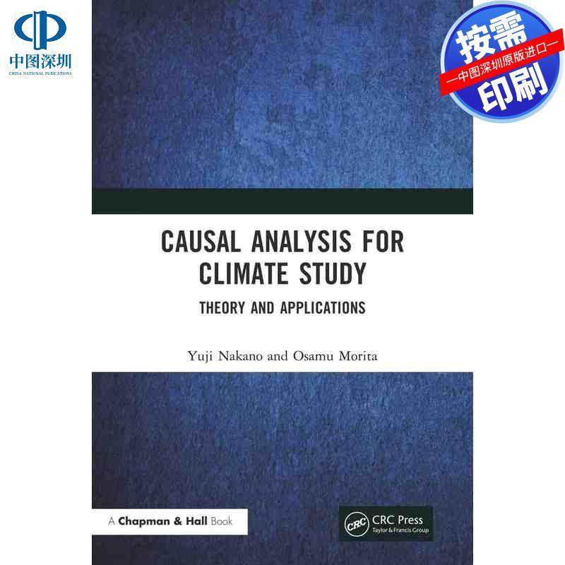 预售【按需印刷】英文原版 气候研究的因果分析 Causal Analysis for Climate Study 原装进口正版书籍