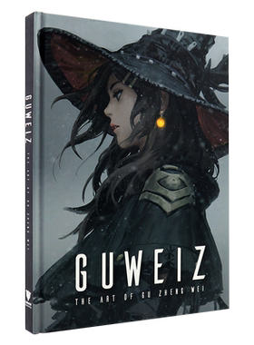 现货英文原版 Guweiz 原画师Guweiz插画作品集 The Art of Gu Zheng Wei 进口艺术书 日系漫画科幻动漫科幻风 3dtotal 画册