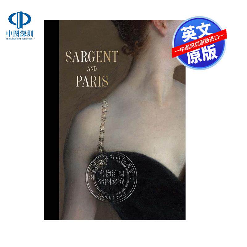 英文原版 萨金特与巴黎 大都会博物馆 精装艺术画册画集书 Sargent and Paris Madame