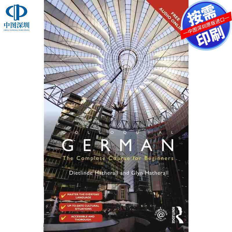 预售【按需印刷】英文原版 德语口语 Colloquial German 原装进口正版书籍