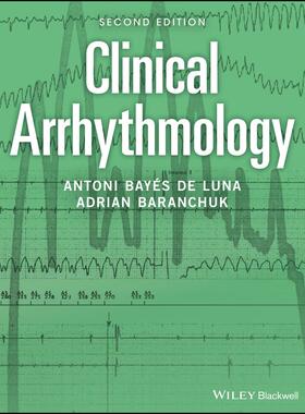 【预售 按需印刷】英文原版临床心律失常学2eClinical Arrhythmology 2e原装进口正版书籍